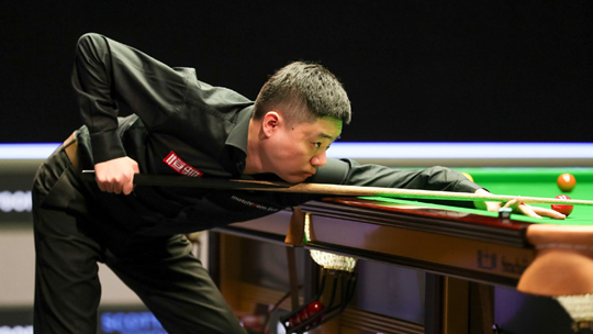 而赵心童的 而赵心童的